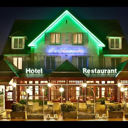 Hotel-Restaurant Le Normandie Luc-sur-Mer ภายนอก รูปภาพ