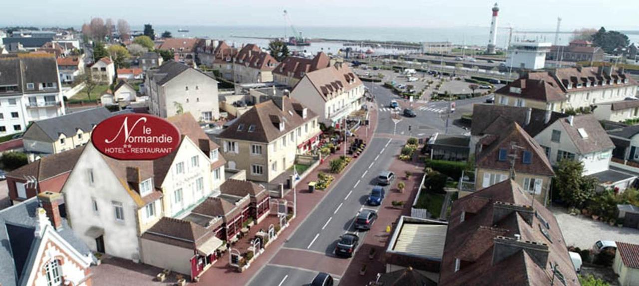 Hotel-Restaurant Le Normandie Luc-sur-Mer ภายนอก รูปภาพ