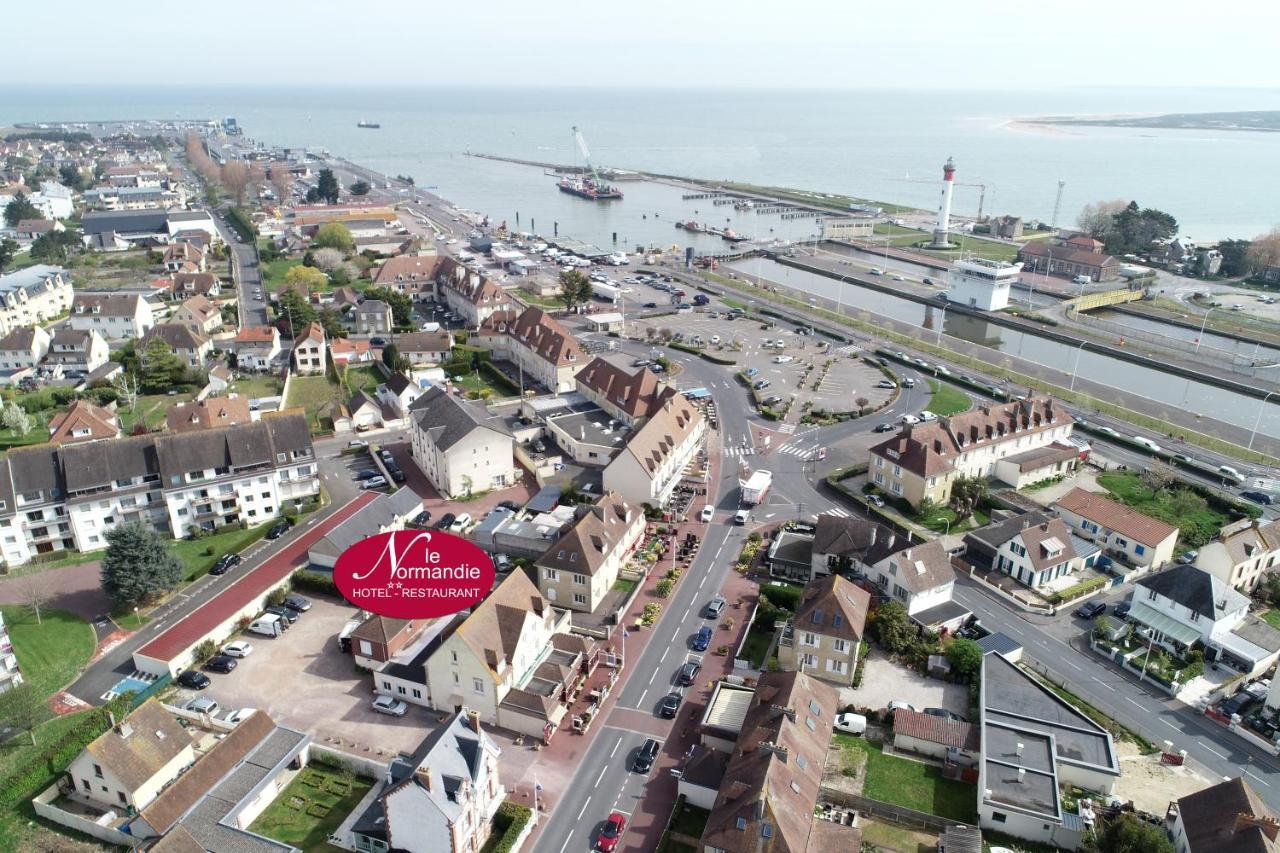 Hotel-Restaurant Le Normandie Luc-sur-Mer ภายนอก รูปภาพ