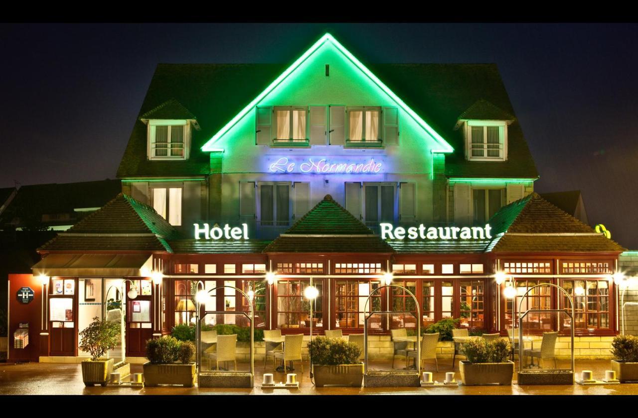 Hotel-Restaurant Le Normandie Luc-sur-Mer ภายนอก รูปภาพ